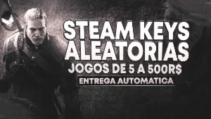 Steam Keys Aleatórias [Jogos De 200 A 500 Reais]