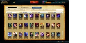 Conta League of Legends Gold 4 WW cinzento e TW Medieval LOL