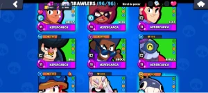 Conta no Brawl Stars