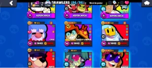 Conta no Brawl Stars