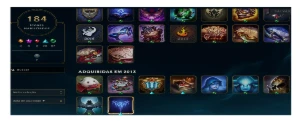 Vendo conta League of Legends de 2013!! VARIAS SKIN LEGADO LOL