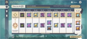 Genshin impact conta Venti+mona+fischl constelação 3+ arma5*
