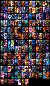 Venda ou Troca Conta Full Champ e 176 skins LOL - League of Legends