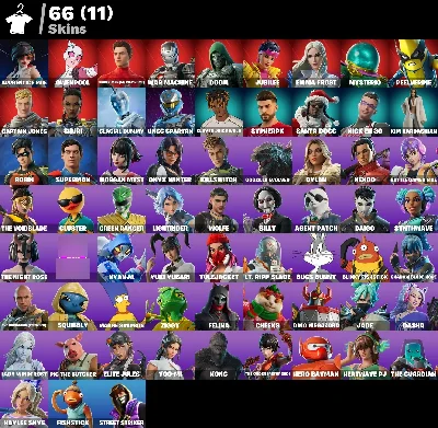 Conta Fortnite | 66 Skins | Kong | Entrega automática!