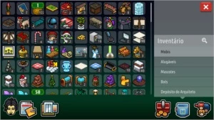 Conta do Habbo com 1480 moedas e vários mobis