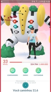 Conta de Pokémon GO