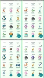 Conta de Pokémon GO