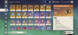 GENSHIN - RAIDEN SHOGUN+NAHIDA+KEQUING+ARCO E ESPADÃO T5 - Genshin Impact