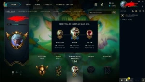 Conta League Of Legends Apenas M7 de Riven LOL