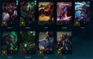 Conta PLATINA mmr bom - League of Legends LOL