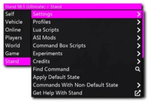 Stand Menu Gta V Online (Pc) - Outros