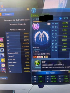 Conta com Omm muito boa LA-Omega! - Digimon Masters Online DMO