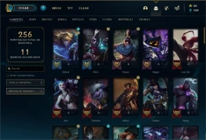 Conta league of legends d2 com mmr bufado LOL
