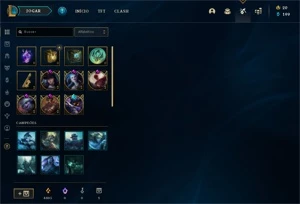 Conta league of legends d2 com mmr bufado LOL
