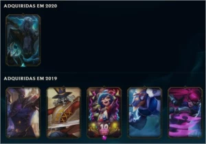 Conta Unranked (Season 9 - Gold 1) - League of Legends LOL
