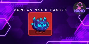 Conta Blox Fruits Com Kitsune! - Roblox