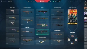 Conta Valorant com vandal sublime, ancifogo e muito mais