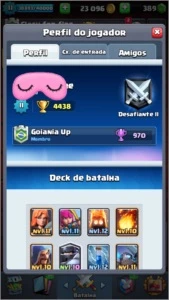 Conta clash royale desafiante 2