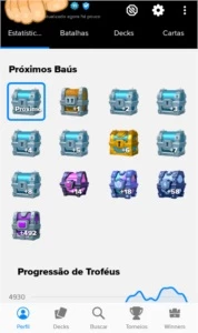 Conta clash royale desafiante 2