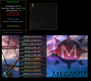 Megamu- rage-Earring-Left - MU Online