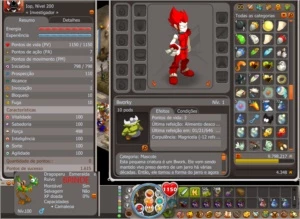 Conta Iop 200 SPIRITIA completa todos os dados, scrolado - Dofus