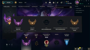 Conta League of Legends Mestre 223 PDL LOL
