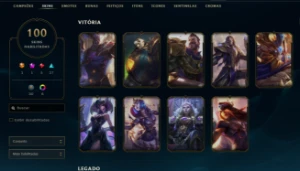 Conta League of Legends Mestre 223 PDL LOL