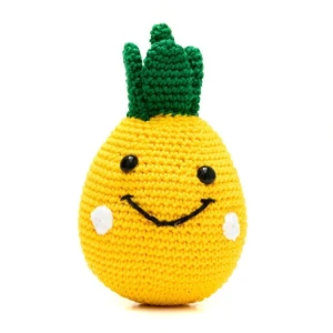 Abacaxi em amigurumi - Artesanato e Personalizados