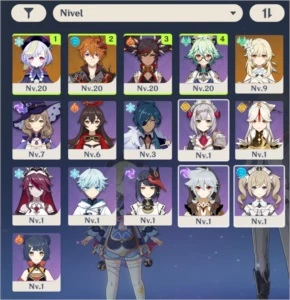 (NA) Conta AR17 com TARTAGLIA+QIQI - Genshin Impact