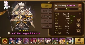 Tian Lan + 16 Nat5 - Summoners War