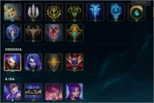 Conta de Lol Platina 3 60 skins - League of Legends