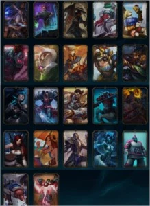 Conta de Lol Platina 3 60 skins - League of Legends