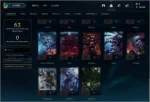 Conta Smurf Nível 38, Prata 3, 38 Champs e 15 Frag de Skin - League of Legends LOL