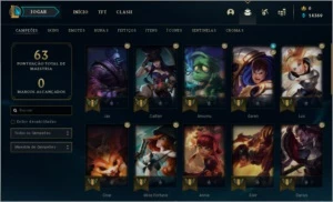 Conta Smurf Nível 38, Prata 3, 38 Champs e 15 Frag de Skin - League of Legends LOL