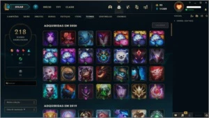 Conta LOL-340 skins -Platina-TROCO POR KAMAS-ITENS NO DOFUS - League of Legends