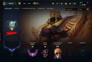 Conta smurf mestre - League of Legends LOL