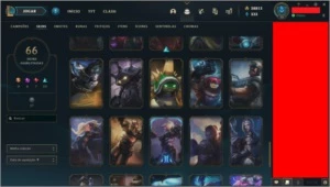 Conta LoL com Skins Raras (Pax TF, PaxJax, RyzeJovem, BlackA - League of Legends