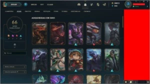 Conta LoL com Skins Raras (Pax TF, PaxJax, RyzeJovem, BlackA - League of Legends