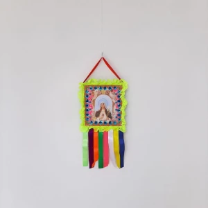 Quadrinho Caipira Sagrado Coração de Maria - Artesanato e Personalizados