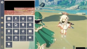 AR46 Venti+Qiqi+Jean+livro5*+vários personagens - Genshin Impact