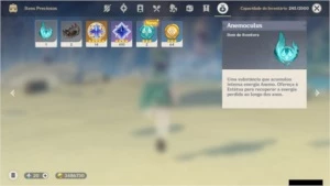 AR46 Venti+Qiqi+Jean+livro5*+vários personagens - Genshin Impact