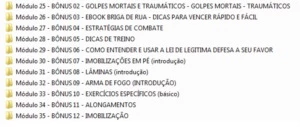 CURSO KRAV MAGA CAVEIRA + 11 BÔNUS PROMOÇÃO LIMITIADA - Cursos e Treinamentos