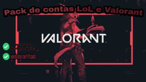 Pack 5k de contas de Valorant e LoL, Todas Regiões - Others