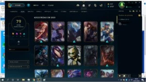 Level189, Full champ com 79 skins - League of Legends LOL