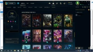 Level189, Full champ com 79 skins - League of Legends LOL