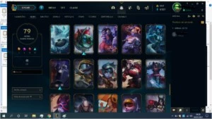Level189, Full champ com 79 skins - League of Legends LOL