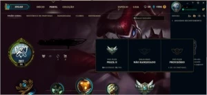 CONTA UNRANKED SOLO Q - League of Legends LOL