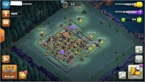 CONTA CV 12 CLASH OF CLANS  + 6 CONSTRUTORES + PASSE ATIVO