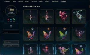 CONTA LEAGUE OF LEGENDS MT COMPLETA QUASE R$7,000 GASTOS! LOL
