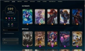 CONTA LEAGUE OF LEGENDS MT COMPLETA QUASE R$7,000 GASTOS! LOL